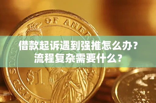 北京借款起诉遇到强推怎么办？流程复杂需要什么？