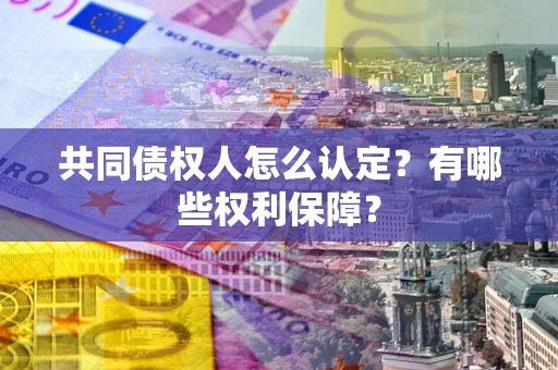 北京共同债权人怎么认定？有哪些权利保障？