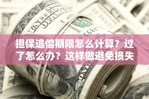 北京担保追偿期限怎么计算？过了怎么办？这样做避免损失！