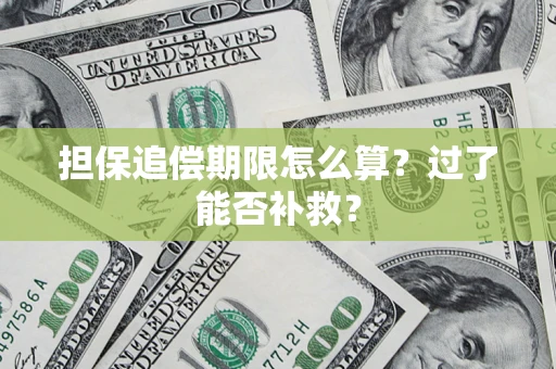 北京担保追偿期限怎么算？过了能否补救？